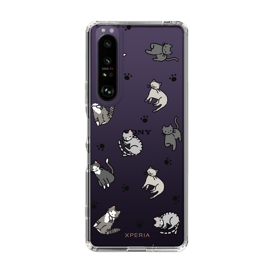 Slim Protection Case［ Original - CASEPLAY Cat All-over Pattern - color ］