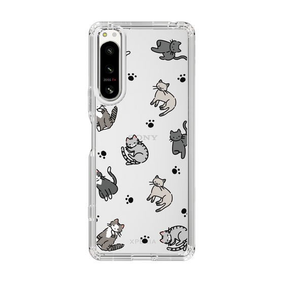 Slim Protection Case［ Original - CASEPLAY Cat All-over Pattern - color ］