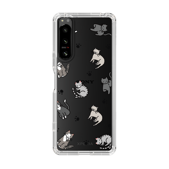 Slim Protection Case［ Original - CASEPLAY Cat All-over Pattern - color ］