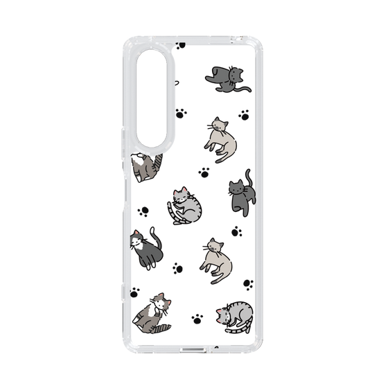 Slim Protection Case［ Original - CASEPLAY Cat All-over Pattern - color ］
