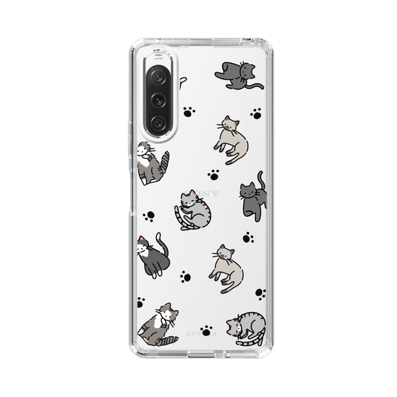 Slim Protection Case［ Original - CASEPLAY Cat All-over Pattern - color ］