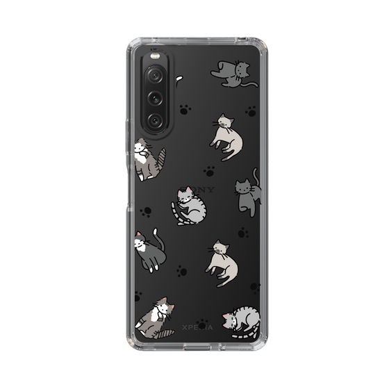 Slim Protection Case［ Original - CASEPLAY Cat All-over Pattern - color ］