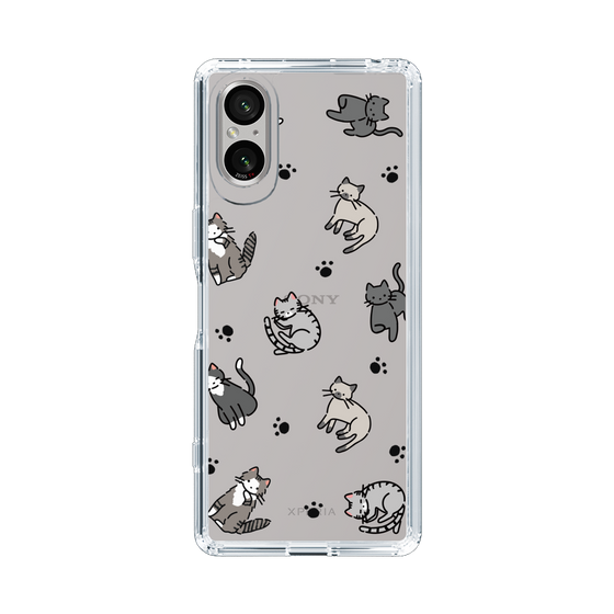 Slim Protection Case［ Original - CASEPLAY Cat All-over Pattern - color ］