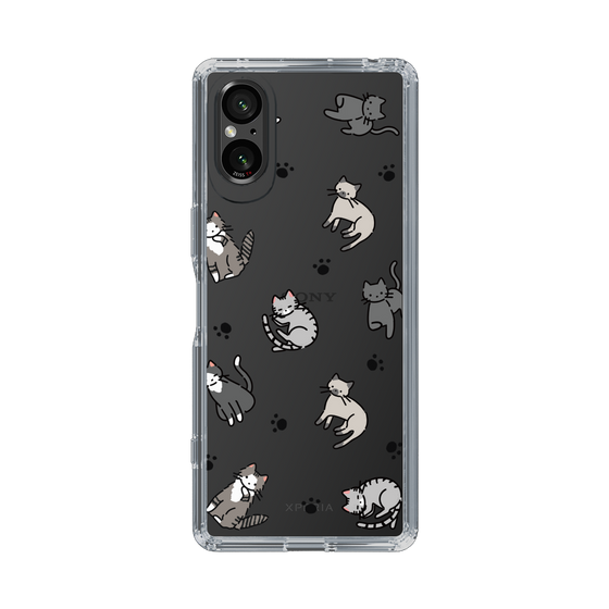 Slim Protection Case［ Original - CASEPLAY Cat All-over Pattern - color ］