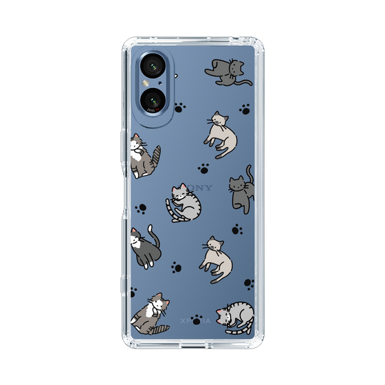 Slim Protection Case［ Original - CASEPLAY Cat All-over Pattern - color ］