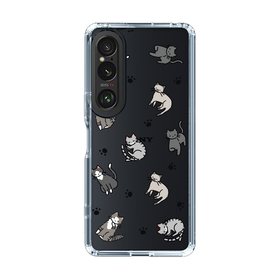 Slim Protection Case［ Original - CASEPLAY Cat All-over Pattern - color ］