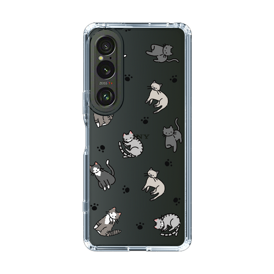 Slim Protection Case［ Original - CASEPLAY Cat All-over Pattern - color ］