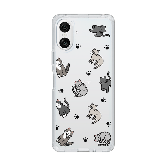 Slim Protection Case［ Original - CASEPLAY Cat All-over Pattern - color ］