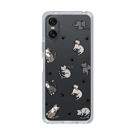 Slim Protection Case［ Original - CASEPLAY Cat All-over Pattern - color ］