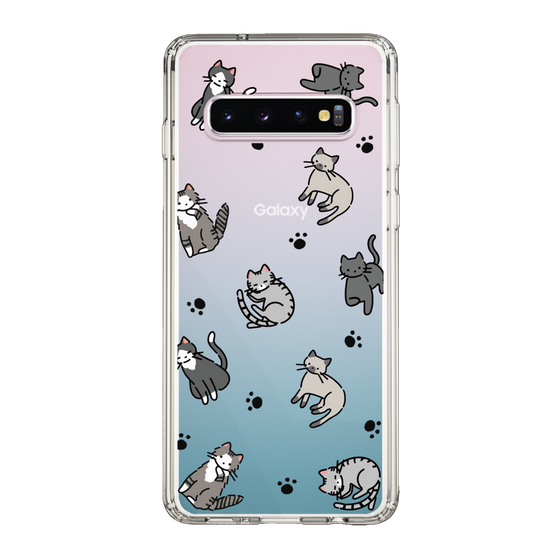 Slim Protection Case［ Original - CASEPLAY Cat All-over Pattern - color ］