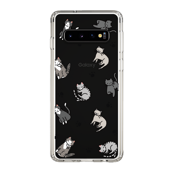 Slim Protection Case［ Original - CASEPLAY Cat All-over Pattern - color ］