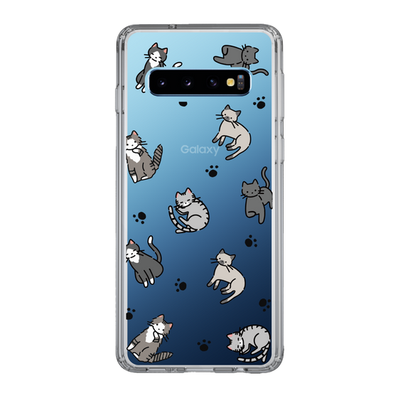 Slim Protection Case［ Original - CASEPLAY Cat All-over Pattern - color ］