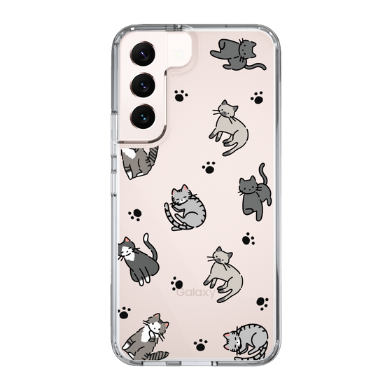 Slim Protection Case［ Original - CASEPLAY Cat All-over Pattern - color ］