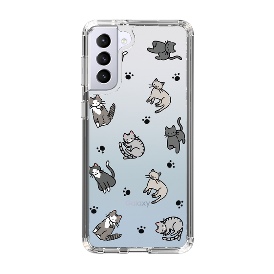 Slim Protection Case［ Original - CASEPLAY Cat All-over Pattern - color ］