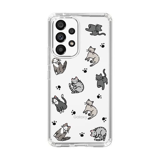 Slim Protection Case［ Original - CASEPLAY Cat All-over Pattern - color ］