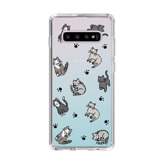 Slim Protection Case［ Original - CASEPLAY Cat All-over Pattern - color ］