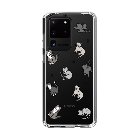 Slim Protection Case［ Original - CASEPLAY Cat All-over Pattern - color ］