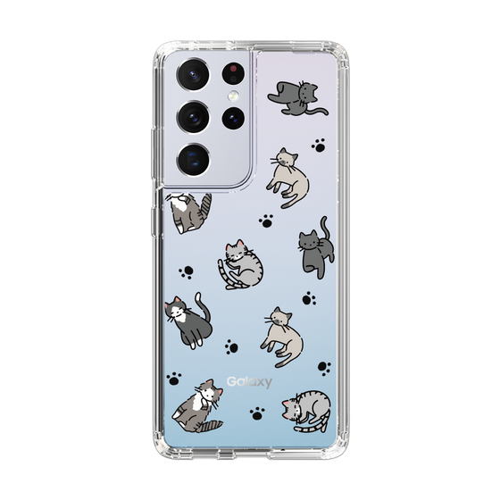 Slim Protection Case［ Original - CASEPLAY Cat All-over Pattern - color ］