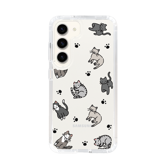 Slim Protection Case［ Original - CASEPLAY Cat All-over Pattern - color ］