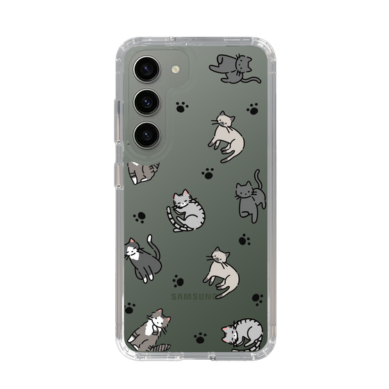 Slim Protection Case［ Original - CASEPLAY Cat All-over Pattern - color ］