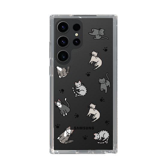 Slim Protection Case［ Original - CASEPLAY Cat All-over Pattern - color ］
