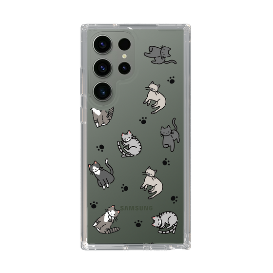 Slim Protection Case［ Original - CASEPLAY Cat All-over Pattern - color ］