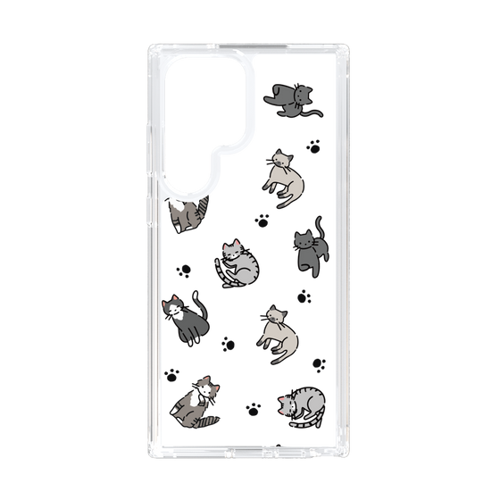 Slim Protection Case［ Original - CASEPLAY Cat All-over Pattern - color ］