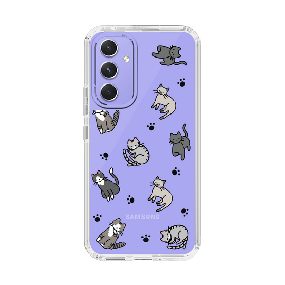 Slim Protection Case［ Original - CASEPLAY Cat All-over Pattern - color ］