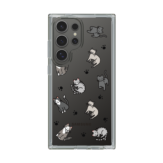Slim Protection Case［ Original - CASEPLAY Cat All-over Pattern - color ］