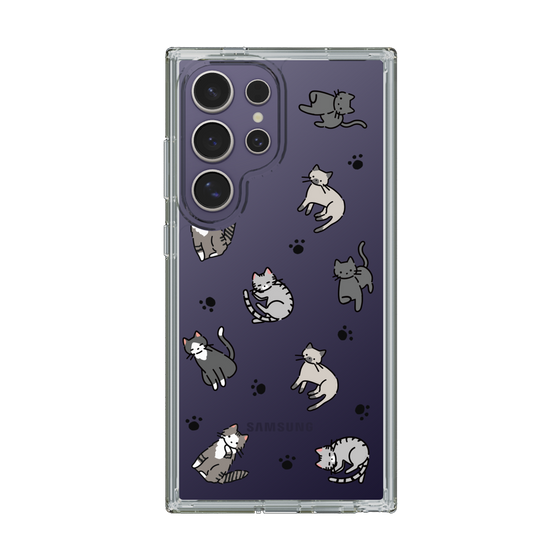 Slim Protection Case［ Original - CASEPLAY Cat All-over Pattern - color ］