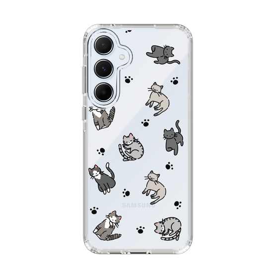 Slim Protection Case［ オリジナル - CASEPLAYネコ総柄 - color ］