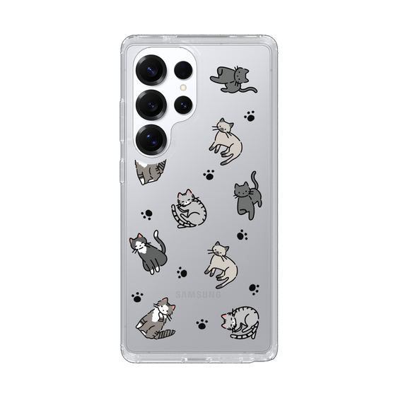 Slim Protection Case［ Original - CASEPLAY Cat All-over Pattern - color ］