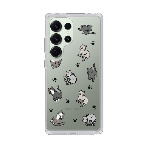 Slim Protection Case［ Original - CASEPLAY Cat All-over Pattern - color ］
