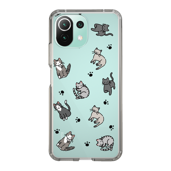 Slim Protection Case［ Original - CASEPLAY Cat All-over Pattern - color ］