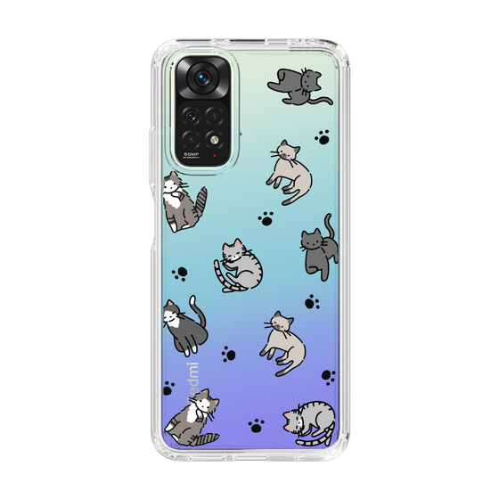 Slim Protection Case［ Original - CASEPLAY Cat All-over Pattern - color ］