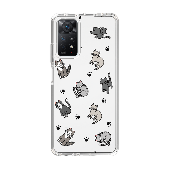 Slim Protection Case［ Original - CASEPLAY Cat All-over Pattern - color ］