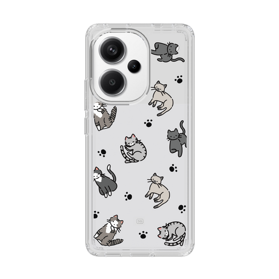 Slim Protection Case［ Original - CASEPLAY Cat All-over Pattern - color ］
