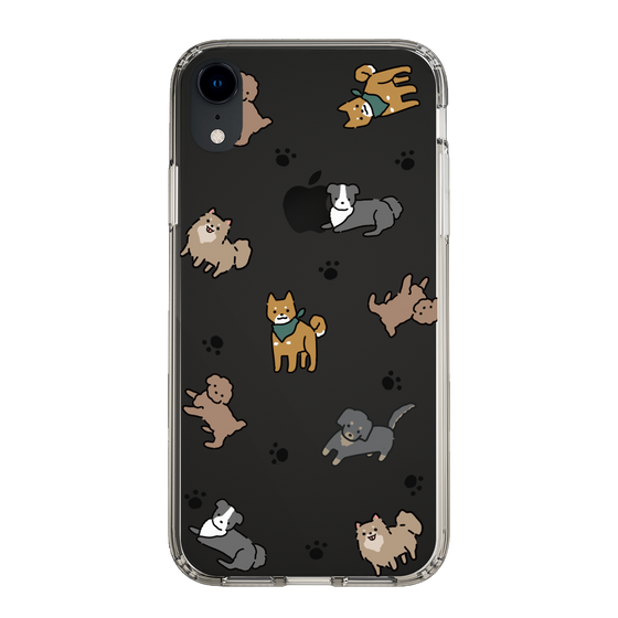 Slim Protection Case［ Original - CASEPLAY Dog All-over Pattern - color ］