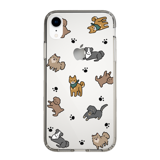 Slim Protection Case［ Original - CASEPLAY Dog All-over Pattern - color ］