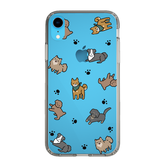 Slim Protection Case［ Original - CASEPLAY Dog All-over Pattern - color ］