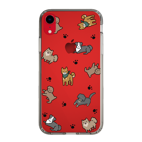 Slim Protection Case［ Original - CASEPLAY Dog All-over Pattern - color ］