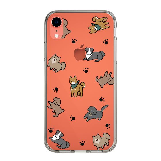 Slim Protection Case［ Original - CASEPLAY Dog All-over Pattern - color ］