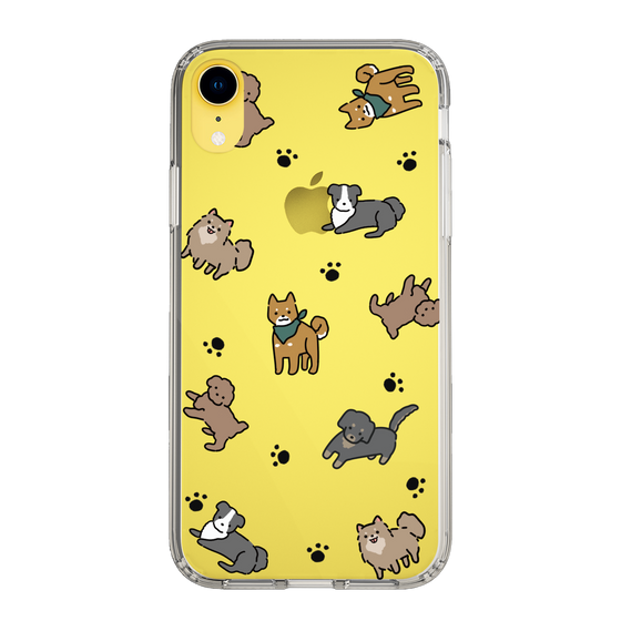 Slim Protection Case［ Original - CASEPLAY Dog All-over Pattern - color ］