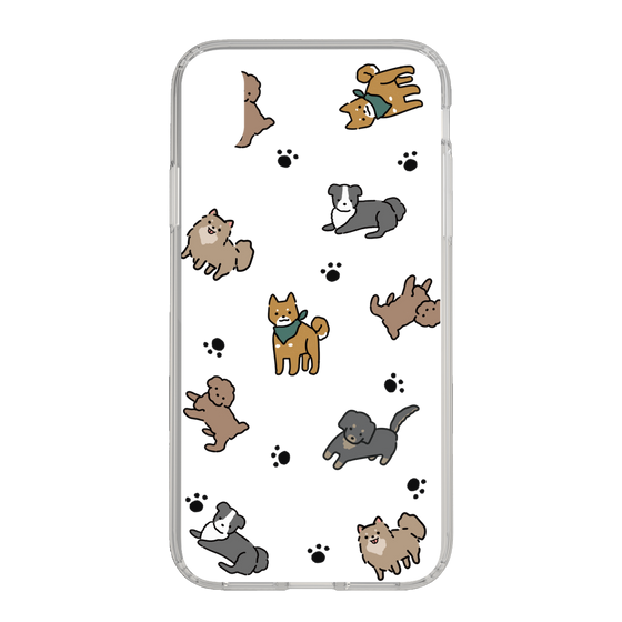 Slim Protection Case［ Original - CASEPLAY Dog All-over Pattern - color ］