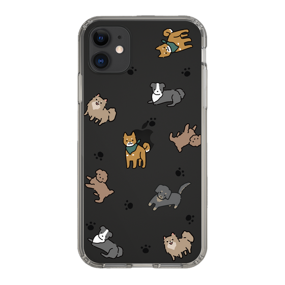 Slim Protection Case［ Original - CASEPLAY Dog All-over Pattern - color ］