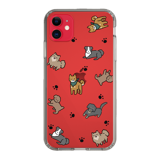 Slim Protection Case［ Original - CASEPLAY Dog All-over Pattern - color ］