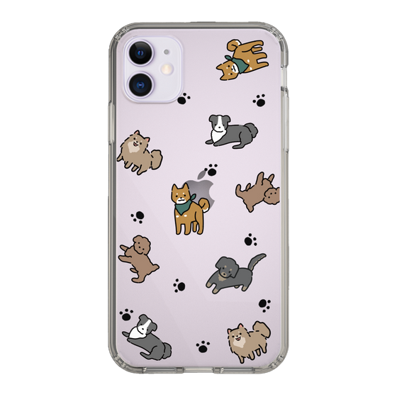 Slim Protection Case［ Original - CASEPLAY Dog All-over Pattern - color ］