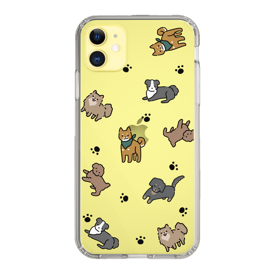 Slim Protection Case［ Original - CASEPLAY Dog All-over Pattern - color ］
