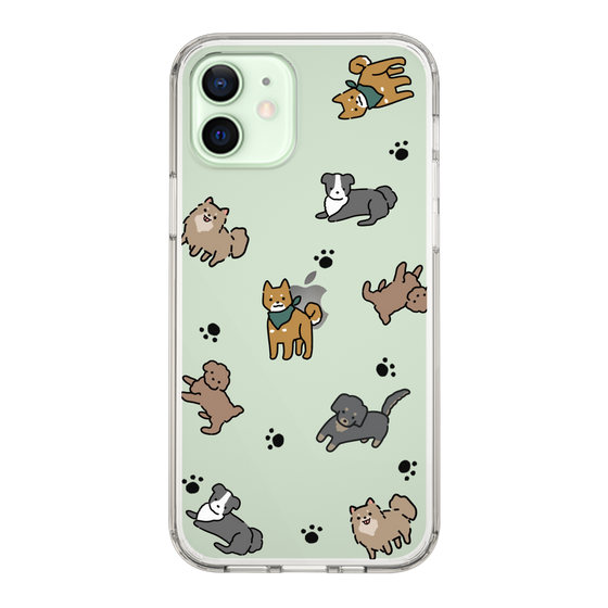 Slim Protection Case［ Original - CASEPLAY Dog All-over Pattern - color ］