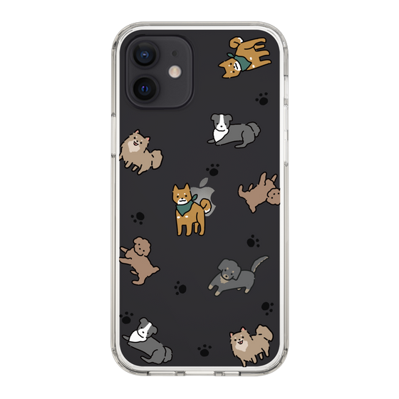 Slim Protection Case［ Original - CASEPLAY Dog All-over Pattern - color ］